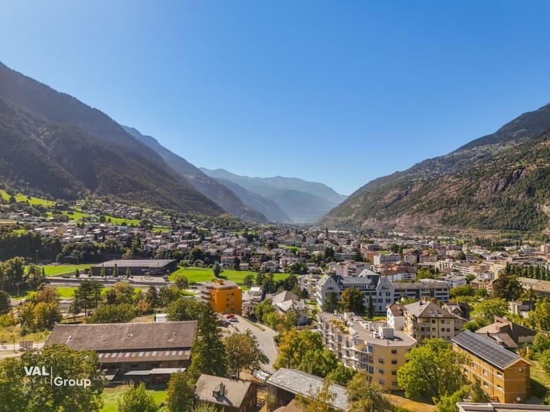 Wohnen über den Dächern von Brig mit Sonne, Weitblick und viel Privatsphäre (26)