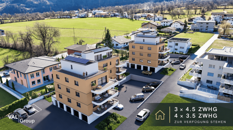 Rembü in Susten: Neubau-Eigentum mit Sonne, Ruhe und Bergsicht (1)