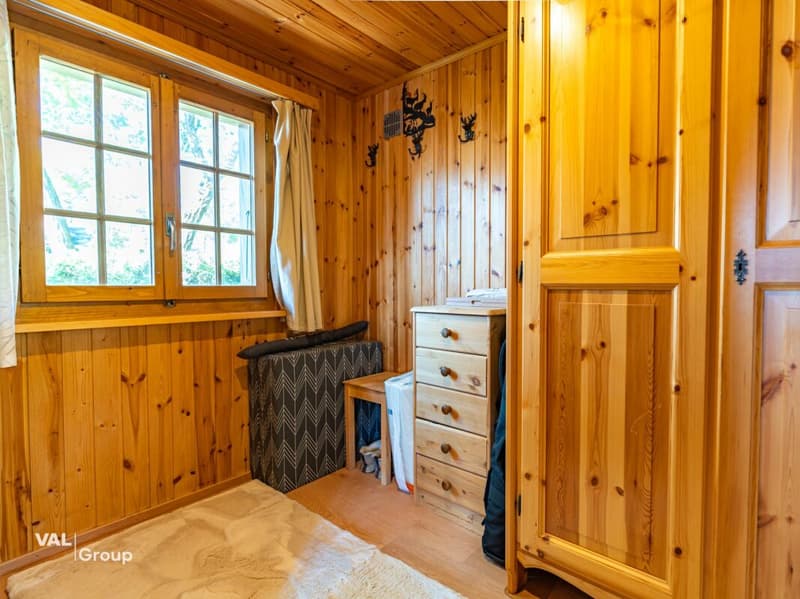 Seltenes Bijou über dem Rhonetal: Off-Grid-Chalet mit Traumaussicht (5)