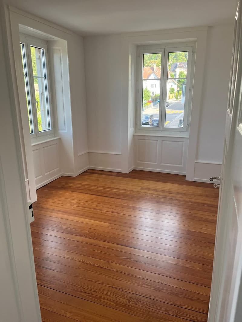 Appartement rénové de 3 pces avec garage et balcon (6)