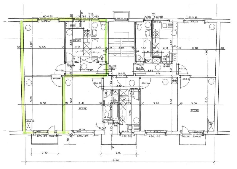 Incantevole appartamento di 2 camere in un edificio storico con balcone, in posizione centralissima a Berna (17)