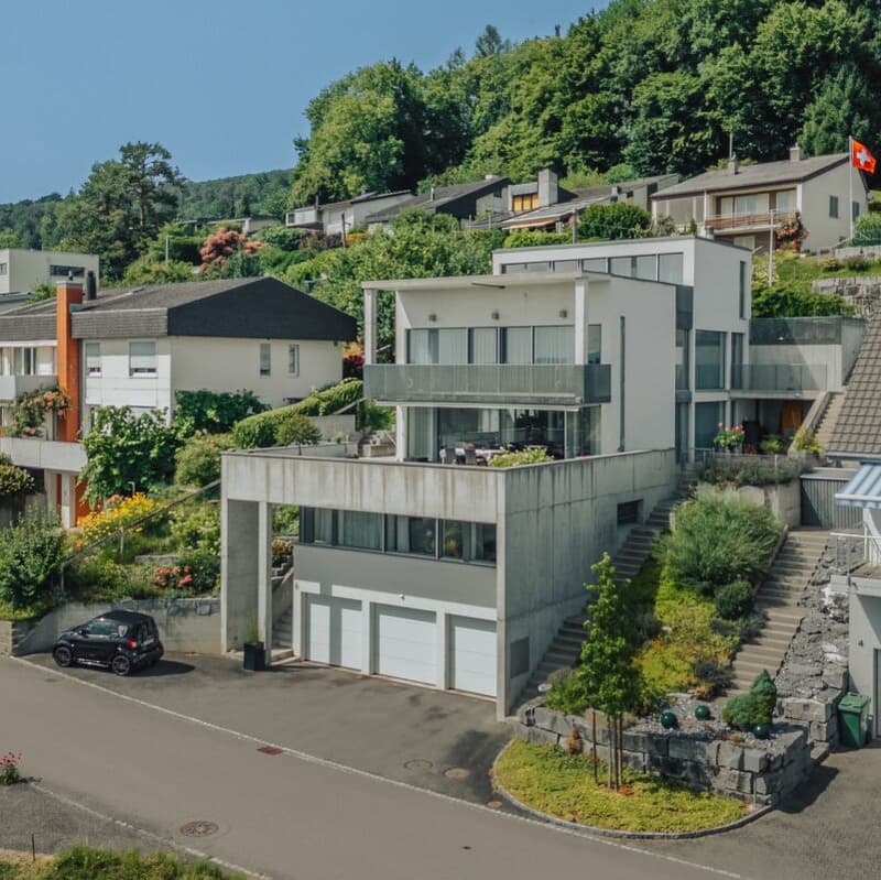 Terrace house in prime location with magnificent views to the Alps (1)