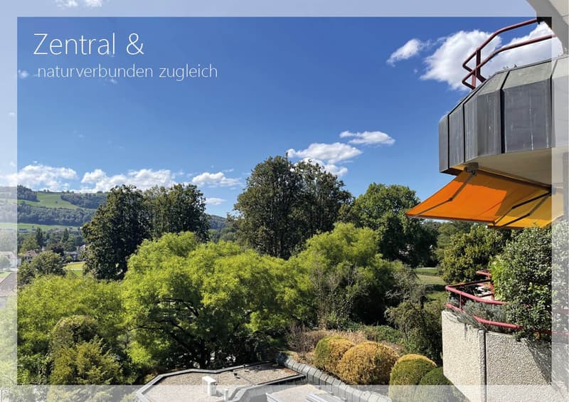 Zentrumsnah & naturverbunden zugleich - 3.5 Zimmer plus separates Büro (3)