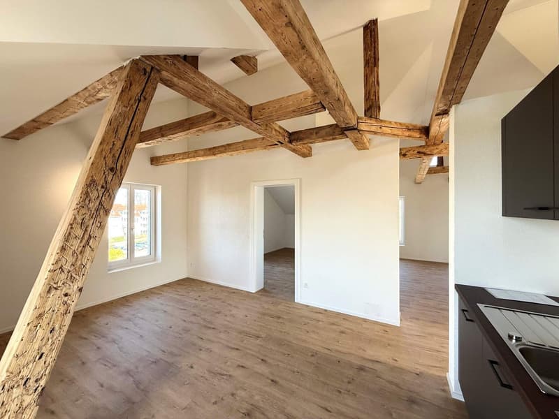 Charmante 3.5-Zimmer-Dachwohnung in Goldach (2)