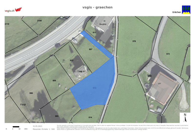 Building land in the fairytale-like Grächen (2)