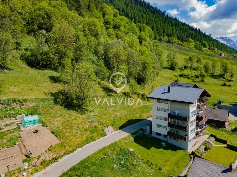 Building plot in Kippel with a view of the Bietschhorn (2)