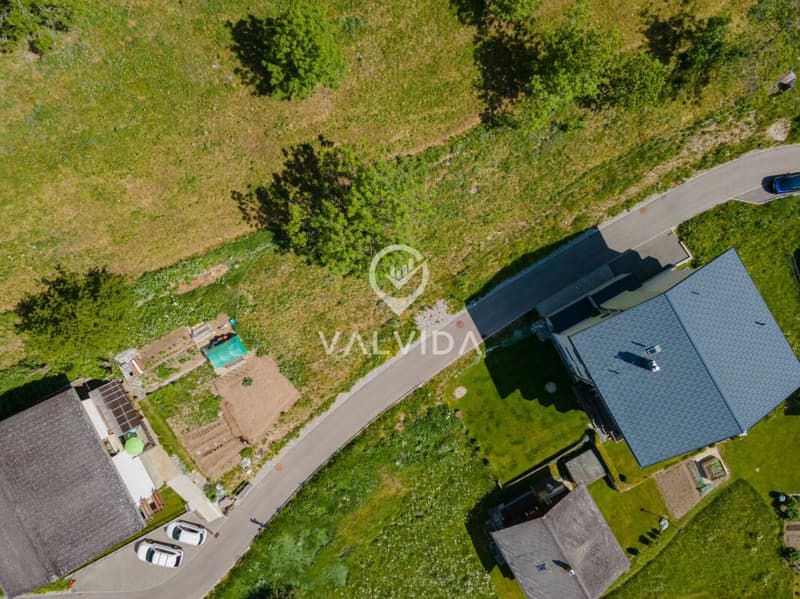 Building plot in Kippel with a view of the Bietschhorn (8)