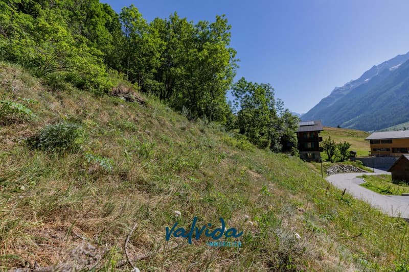 Building plot in Kippel with a view of the Bietschhorn (5)