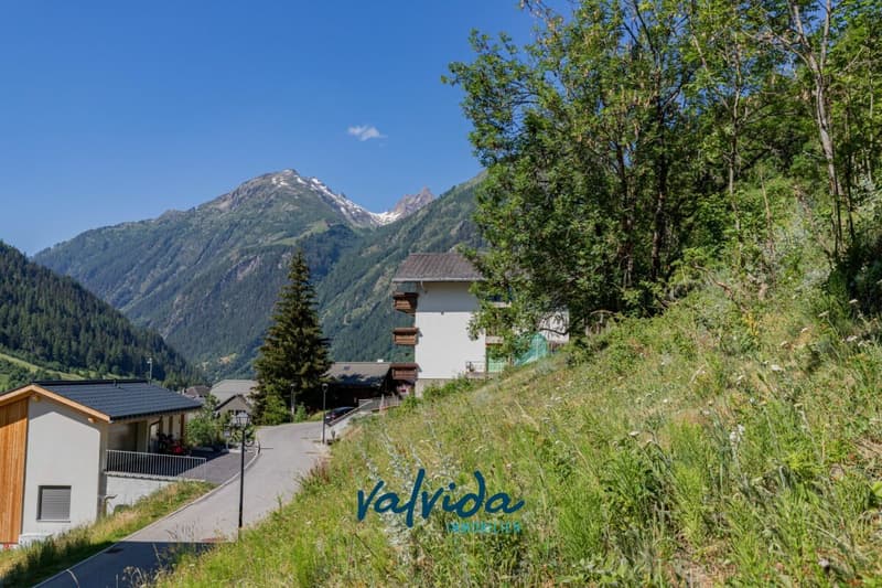 Building plot in Kippel with a view of the Bietschhorn (2)