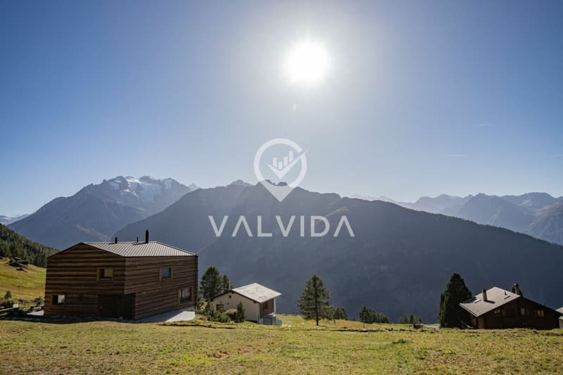 Building land in sunny location in Gspon (4)