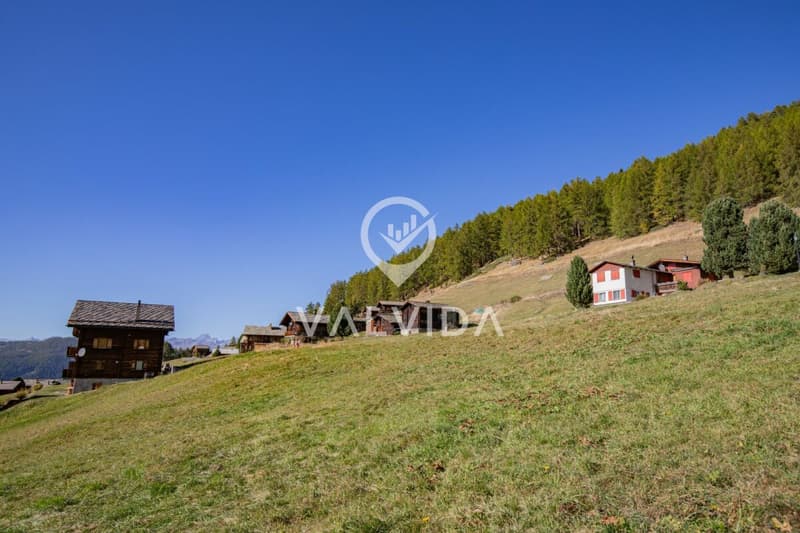 Building land in sunny location in Gspon (7)