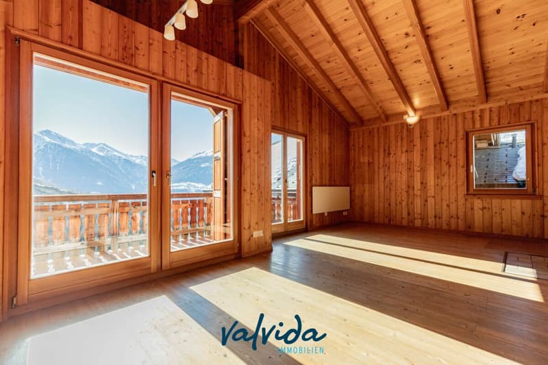 Living where others vacation - 5-room chalet with panorama in Feschel (4)