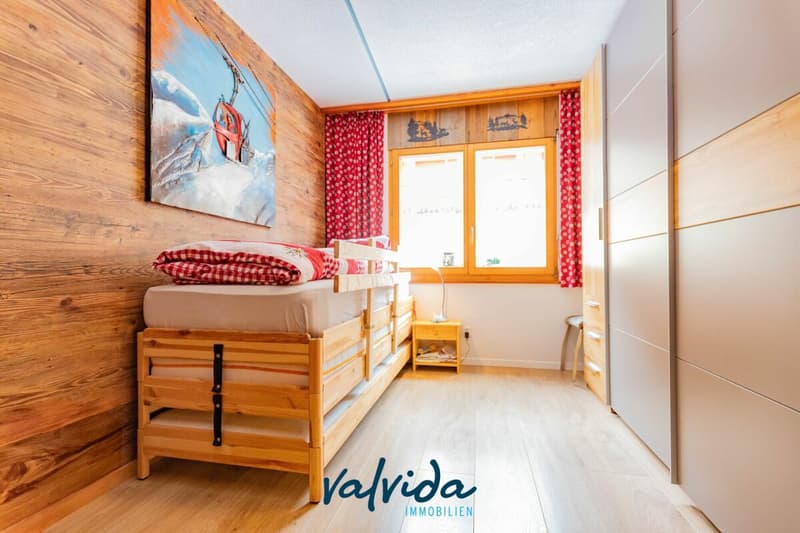 Bijou rénové avec amour avec vue panoramique à Leukerbad (6)