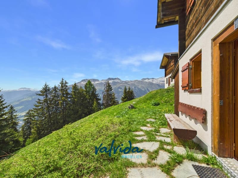 Charming Maiensäss in a breathtaking panoramic location on Chäserstatt (Ernen municipality) (1)