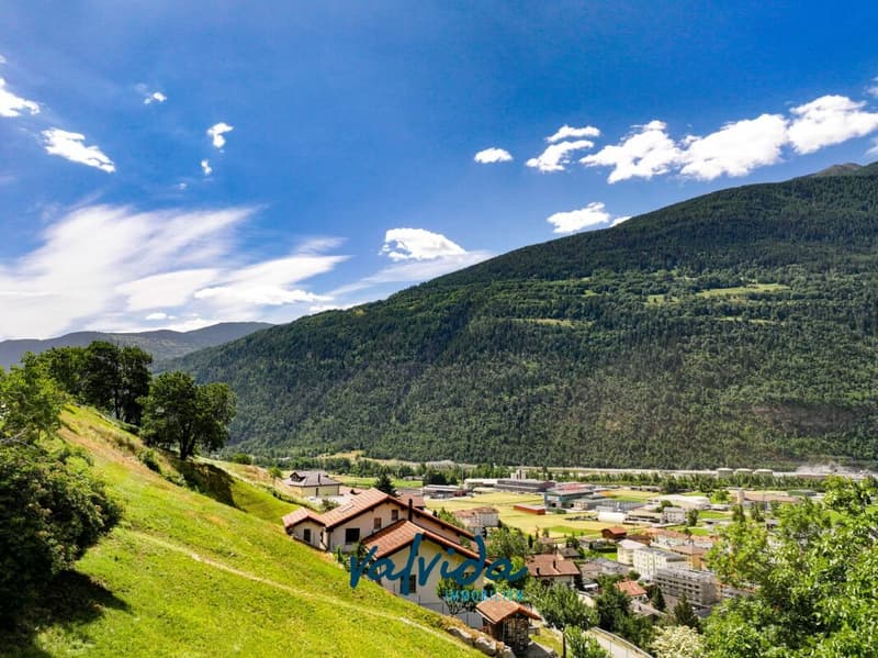 Terrain à bâtir de classe exceptionnelle - Calme, soleil et vue dégagée sur les Alpes valaisannes (4)