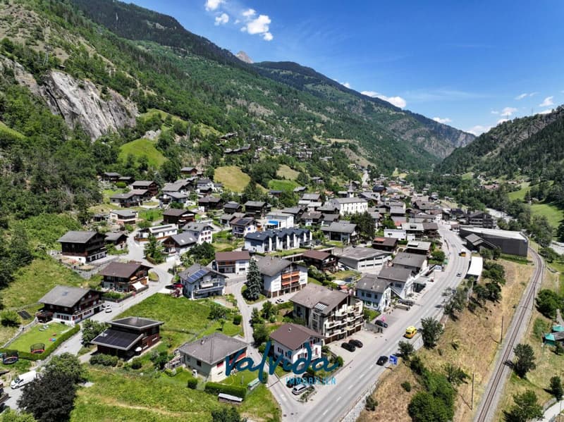 Nouveau projet de construction à Mörel - 2 maisons jumelées modernes dans un emplacement central et calme (1)