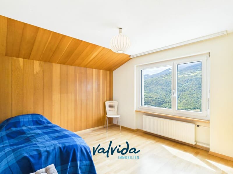 Zona residenziale soleggiata con vista spettacolare - Casa unifamiliare a Hohtenn (9)