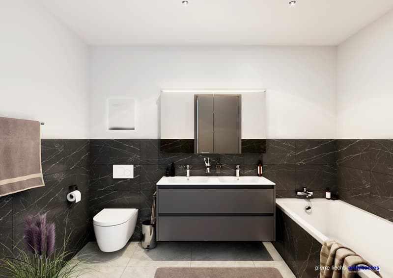 Wohnung mit 4.5 Zimmern im Dachgeschoss in Cortaillod (7)
