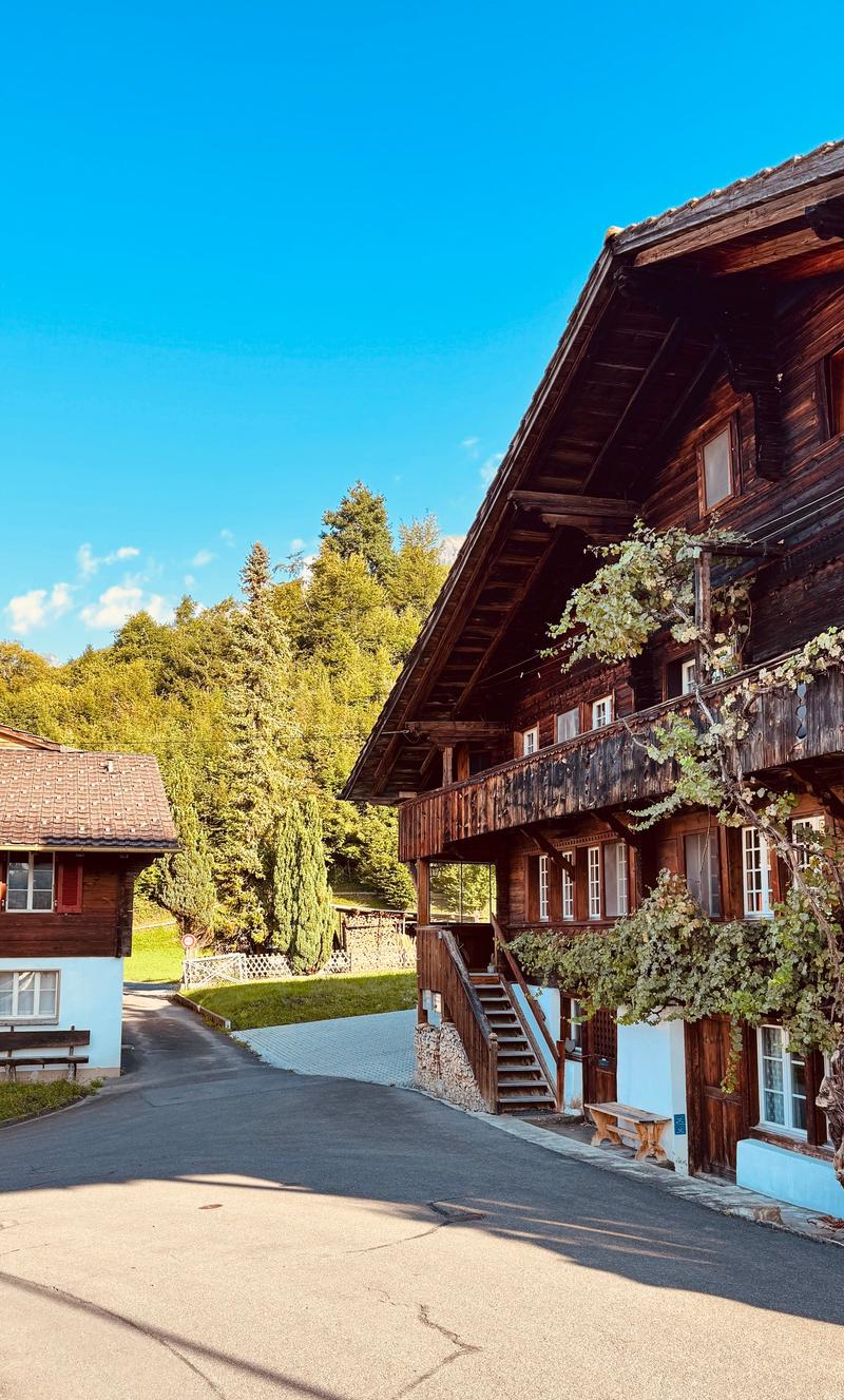 Arrive, feel good – semi-detached house with building land reserve in Hofstetten near Brienz (1)