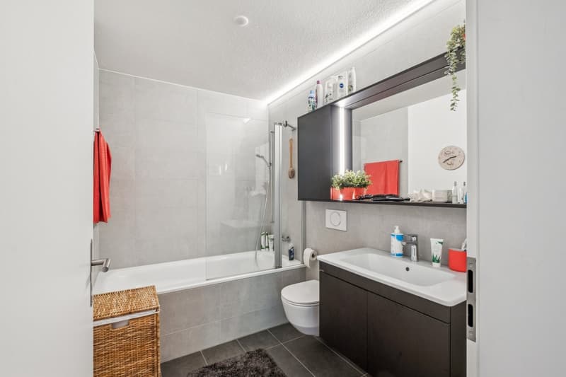 Moderne, perfekt durchdachte 31⁄2 Zimmer-Wohnung zentral und naturnah gelegen in Safenwil (11)