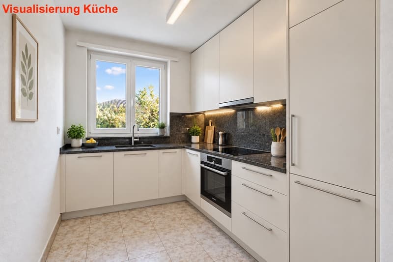 Am Waldrand gelegene 3-Zimmerwohnung, die Potenzial für eigene Ideen lässt. (13)