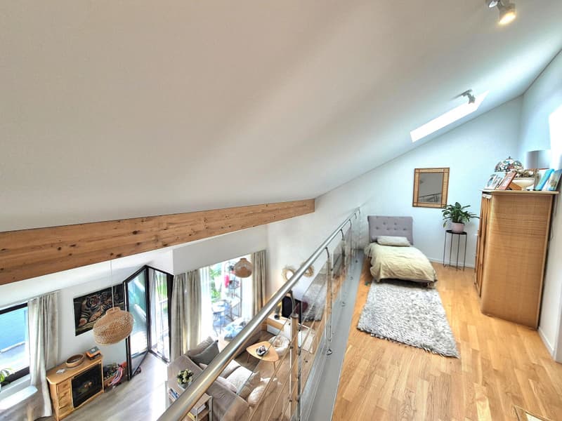 Guaranteed love at first sight! Beautiful 4.5-room duplex attic just a stone's throw from the lake (3)