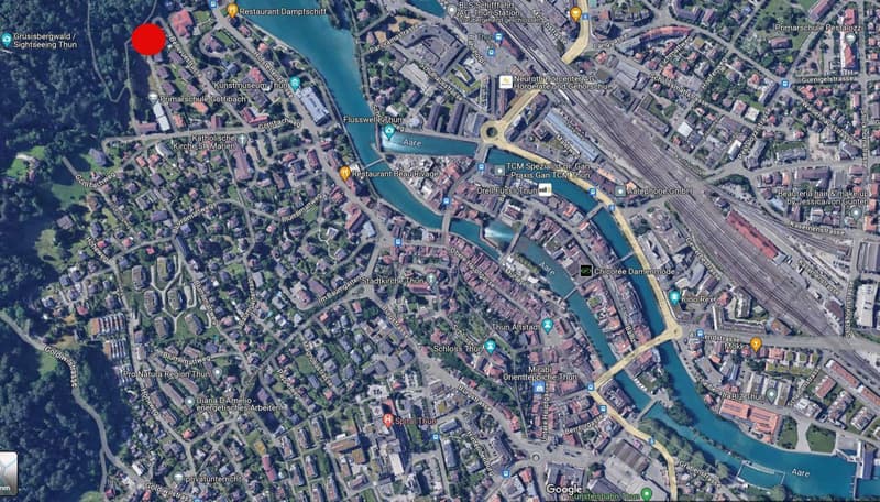 Lageplan der Liegenschaft