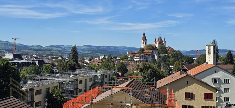 Aussicht von den Panoramadachfenstern aus