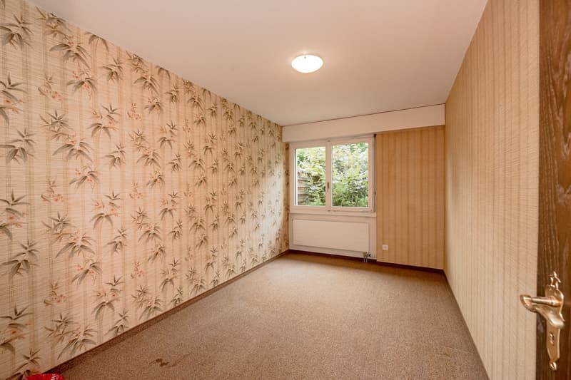 4.5 room ground floor apartment with garden, fireplace & communal sauna (8)