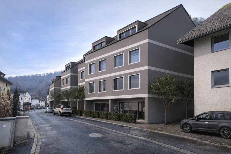 20 unités d'habitation / parking souterrain / peuvent être créées / zone d'aménagement avec objets existants (2)