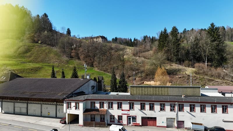 Attraktives Entwicklungsareal an hochfrequentierter Lage in Herisau/ Teilkauf möglich / (3)