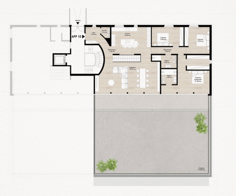 5.5-Zimmer-Duplex-Penthouse mit 180°-Seesicht – Exklusive Wohnkultur in der Residenza Lumino (11)