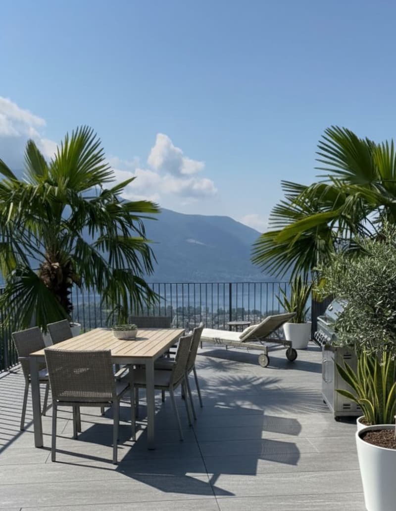 3.5-room apartment with terrace, lake view, and forest view – total relaxation in Residenza Lumino (4)