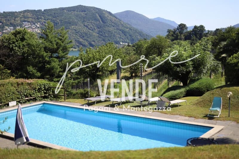 AGNO | RESIDENZA PRIMARIA O SECONDARIA | 4.5 CON VISTA LAGO E PISCINA (14)