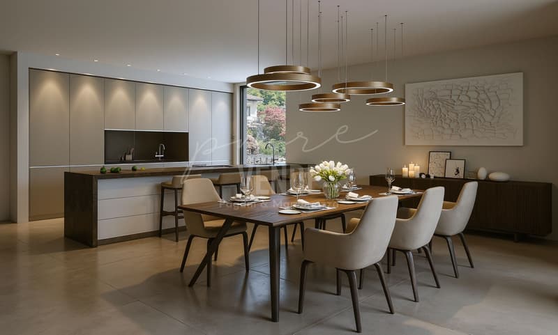 MINUSIO 4.5 locali con vista lago e grande giardino privato | Privacy ed esclusività sul Lago Maggiore (9)