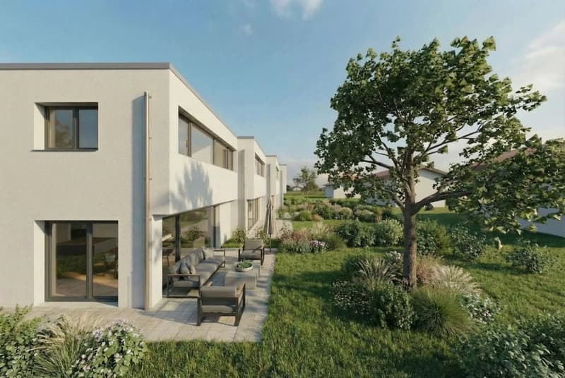 Conthey - Sale of 4 spacious semi-detached houses with 5.5 rooms and two parking spaces (1)