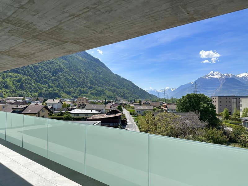 Aproz (Sion) 4.5 rooms new on the top floor with large balcony (1)