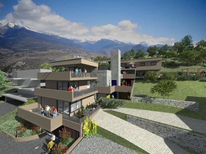 Magnificent 2.5-room apartment with large terrace in Salins (1)