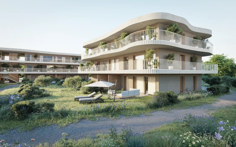 Vétroz ? 3.5 rooms new on the ground floor with private garden of 75 m² (8)
