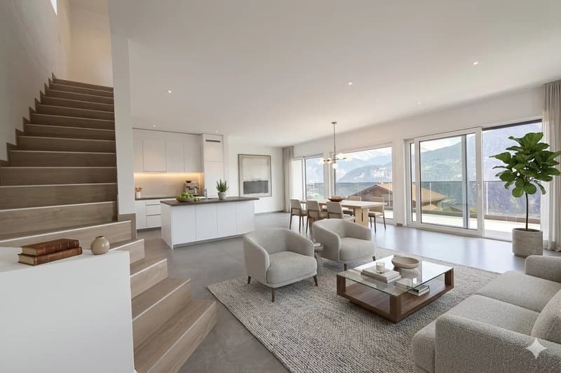 Chermignon-d'en-Haut - Contemporary 5.5-room villa with 360-degree view (1)