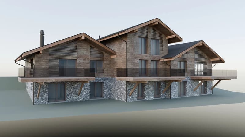 New semi-detached chalets in main residence in Haute-Nendaz (2)