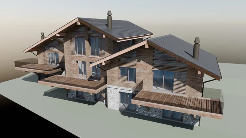 New semi-detached chalets in main residence in Haute-Nendaz (5)