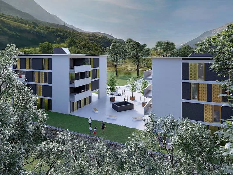 Saxon ? New 3.5-room apartment with balcony in a high-standard residence (2)