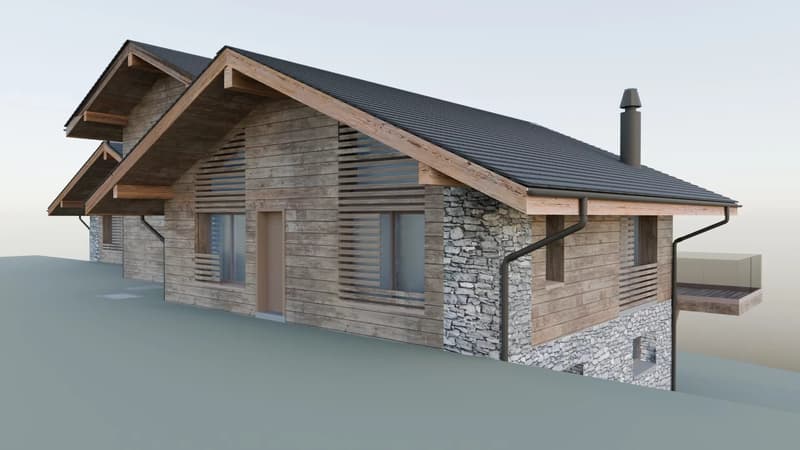New semi-detached chalets in Haute-Nendaz as main residence (3)