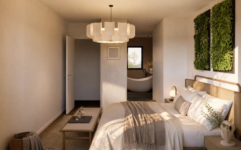 Chalais ? New semi-detached villas with 5.5 rooms and private garden (12)