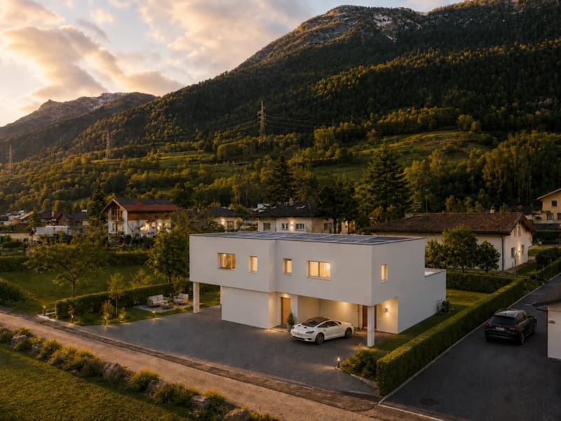 Chalais ? New semi-detached villas with 5.5 rooms and private garden (2)
