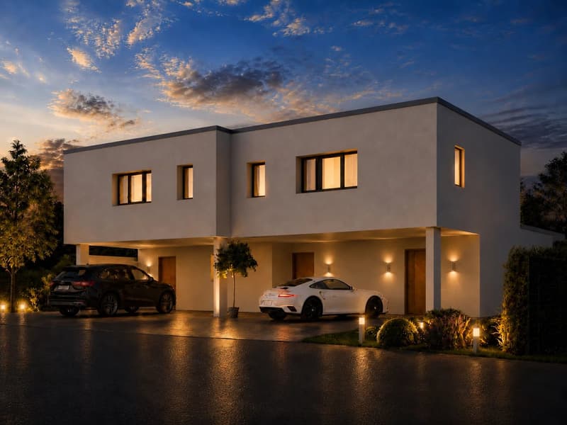 Chalais ? New semi-detached villas with 5.5 rooms and private garden (3)
