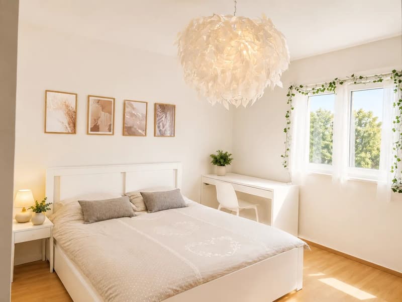 Fully ? Apartments 3.5 rooms with balcony, garage and parking spaces (6)