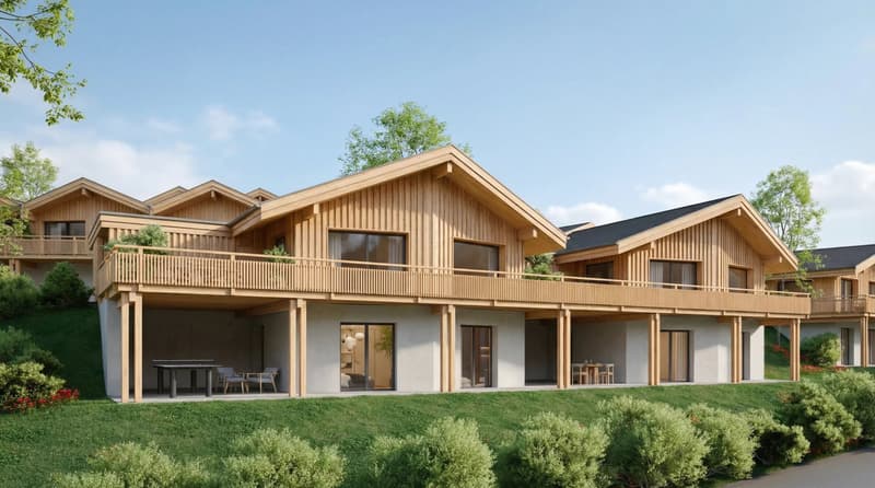 Moderne Chalets in Mollens Promotion Les Martelles (8)