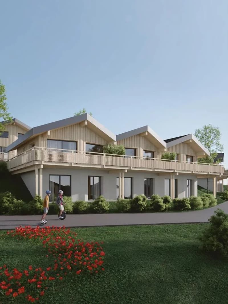 Moderne Chalets in Mollens Promotion Les Martelles (1)